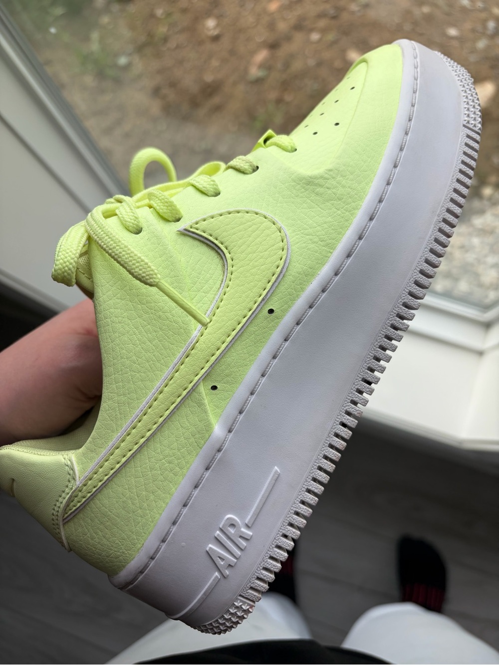 Nike Air Force 1 Sage Low “Barely Volt” (CJ1642-700) – Women’s Size 7.5